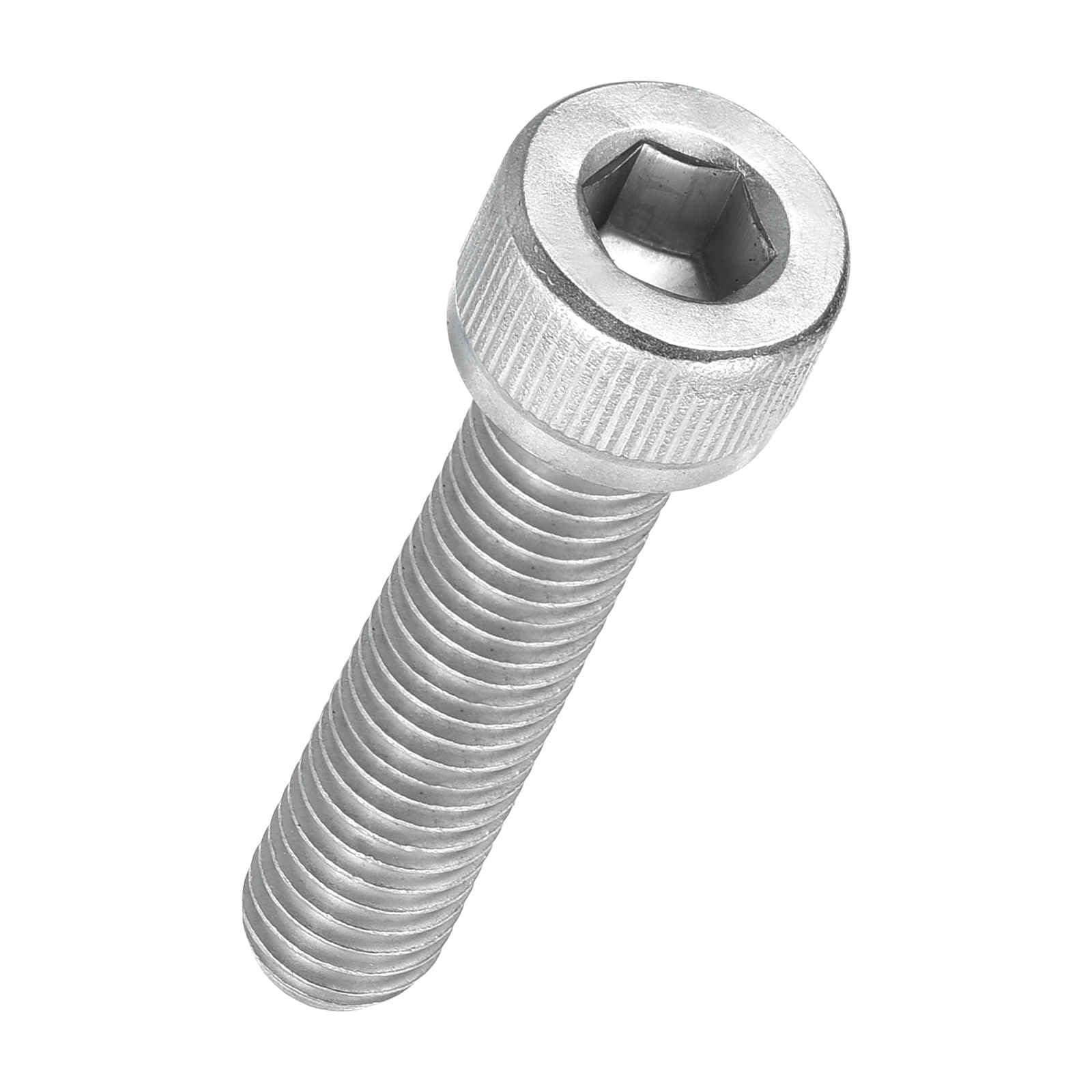 Kozelo 15pcs Socket Head Cap Screws - [M8-1.25 x 35mm] 304 Stainless Steel Allen Socket Drive for Electrical Motor 3D Printing Fan Engine Replacement Use, Silver — image 1