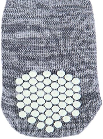 Dog socks, non-slip, M-L (Example: Golden Retriever), 2 pcs, grey