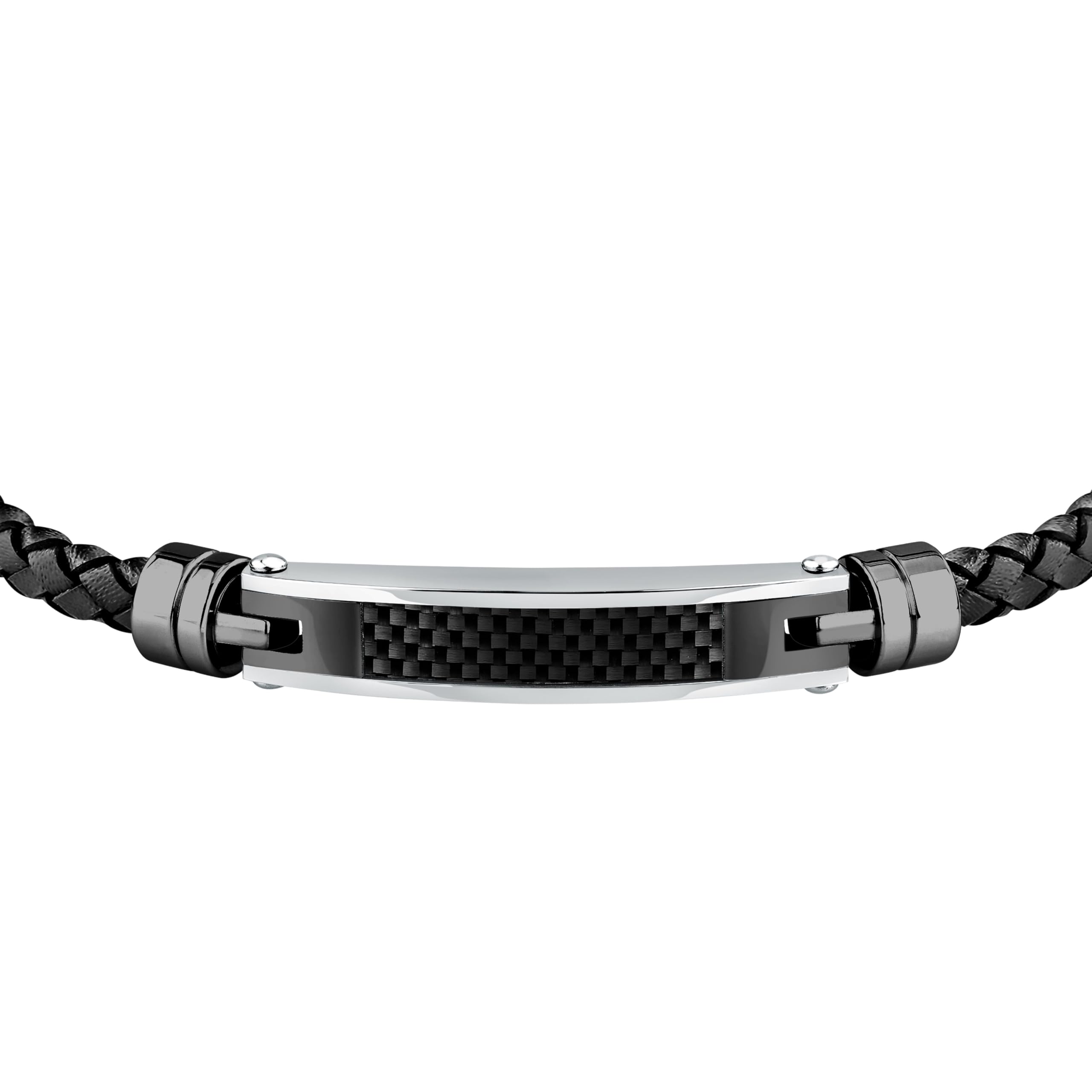 Morellato Bracciale Uomo in Acciaio, Pelle, collezione Moody - SQH59