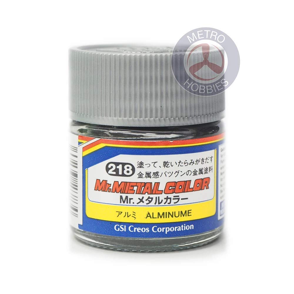 Mr Hobby / Gunze Sangyo 10ml Metal Colour Aluminium # 218