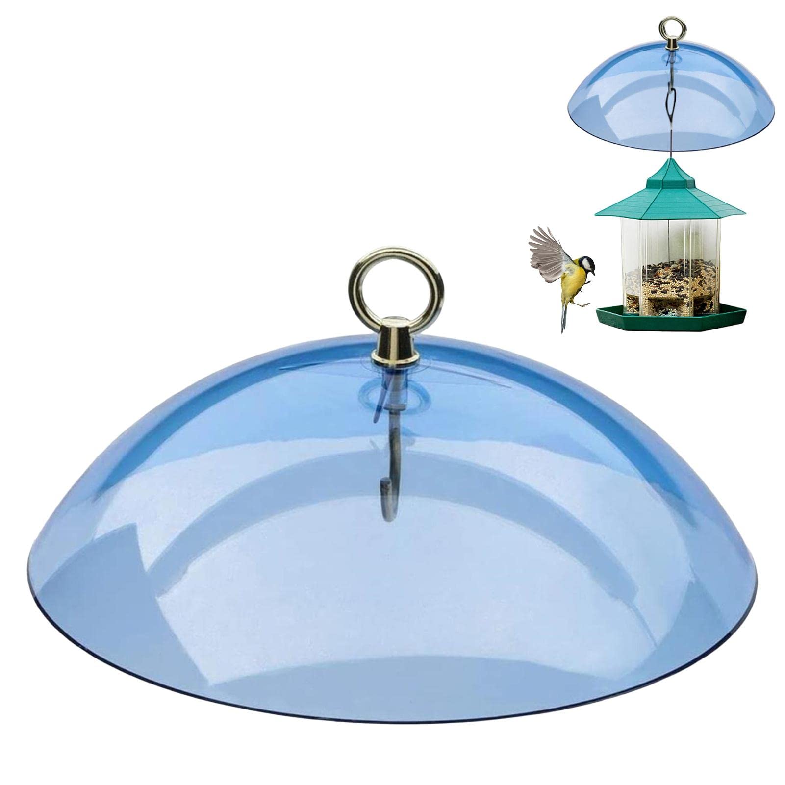 GENERICBird Feeding Station, Baffle Dome For Stop Squirrels Stealing Bird, 26 * 26 * 8cm c Squirrel Baffle,Bird Feed Guard, Hanging Feeders, Protect Bird Food From Vermin,Feeder Guard Protection