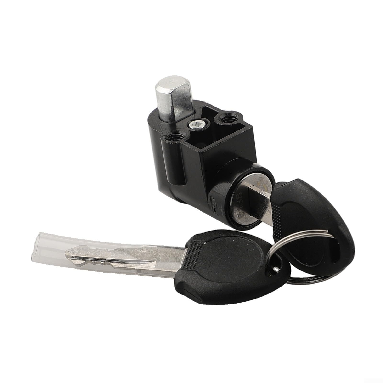 FUBESK Batterijkastslot Met Sleutel – Aluminium, Voor Polly/Super-73 E-bike, Ontsteking Aan/uit, 2 Sleutels