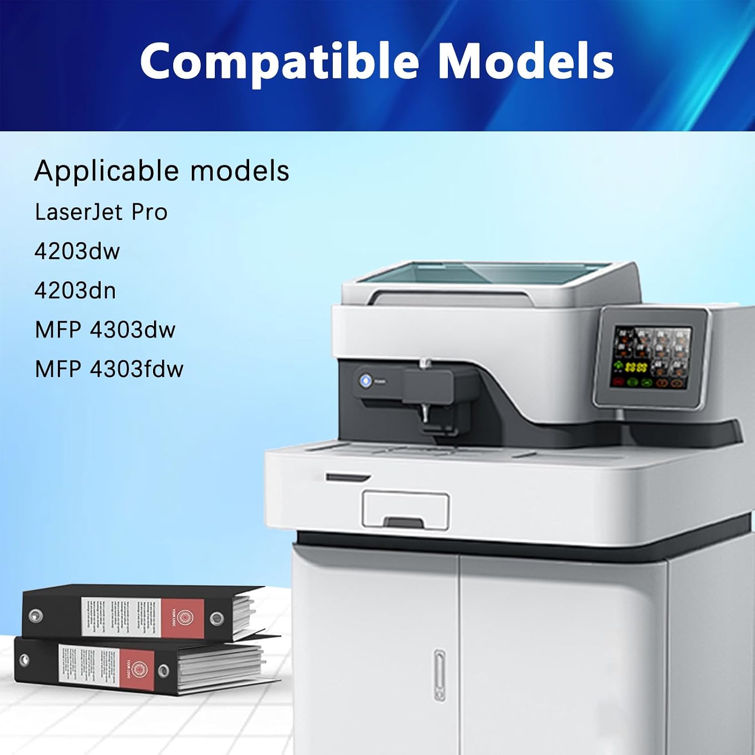 230A Toner Cartridges Compatible for HP 230A W2300A W2301A W2302A W2303A Toner Replacement for HP Color LaserJet Pro 4203dw MFP 4303fdw Printers 4 Pack