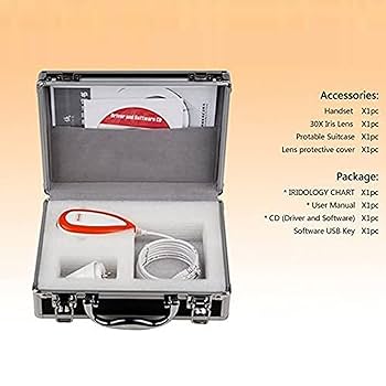 Amazon.co.jp: 虹彩分析カメラ、虹彩診断眼科カメラ、500万画素