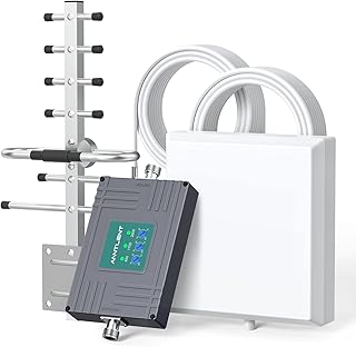 Cell Phone Signal Booster for House Cottage - Boost 4G LTE 3G | High Gain Antennas Up to 4,500 sq ft | Designed for Bell, Rogers, Telus, Fido & More on Band 4/5/7 | ISED Approved