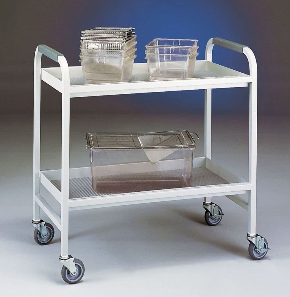 Labconco 8047500 Steel Pan Cart, 34.88" L x 19" W x 36.38" H