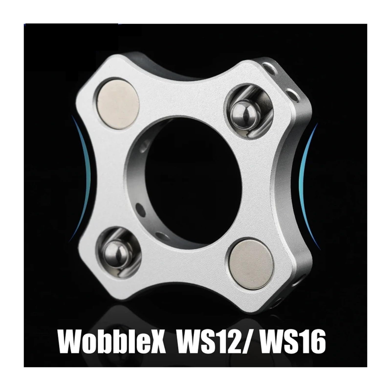 Aixinong1 Accouplement WS8 WS12 WS16 for imprimante 3D HevORT SFU1204 SFU1604, vis à billes(For WobbleX WS12)