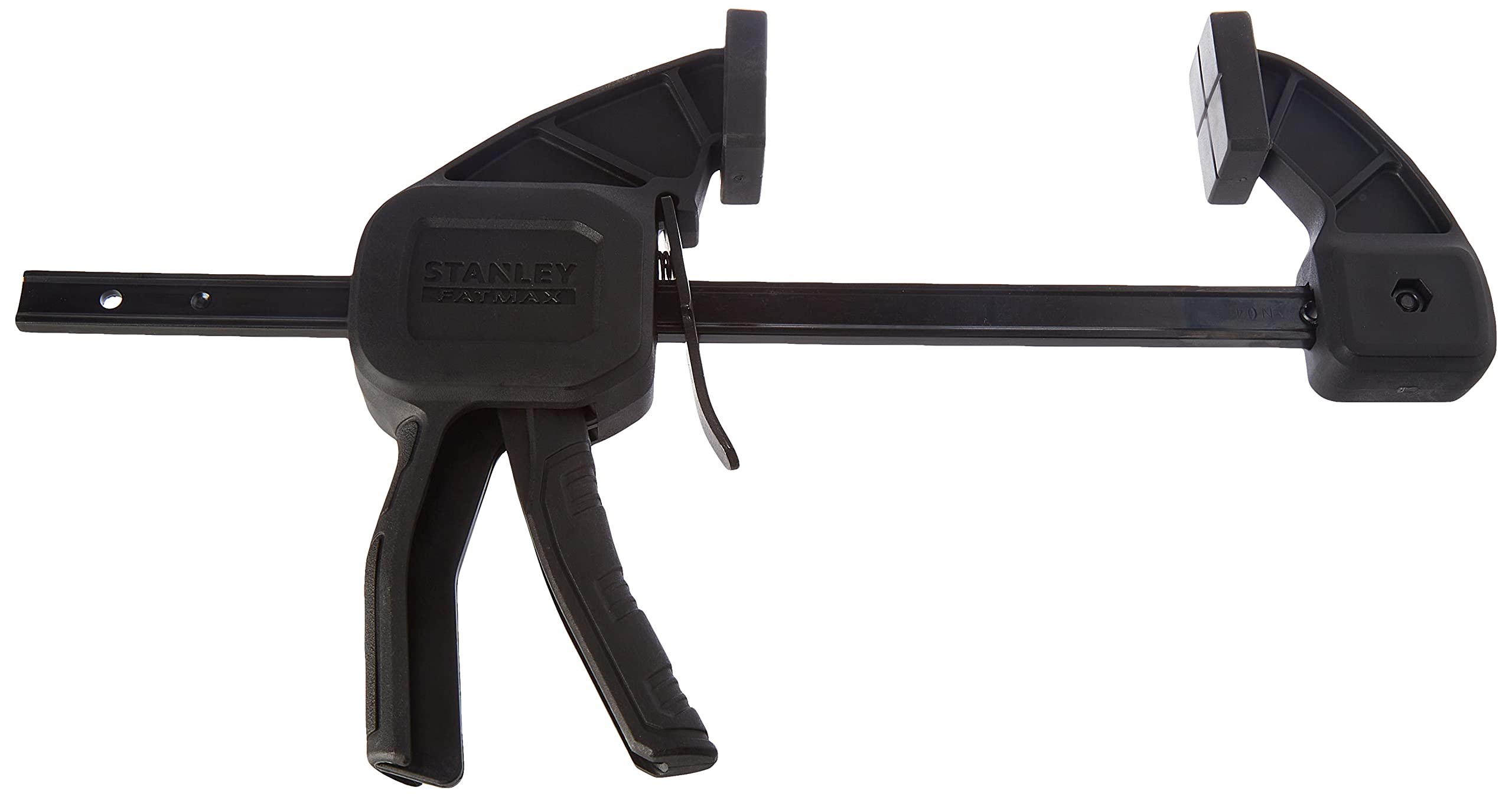 Stanley 1-83-069 etau d'Établi Sur Rotule - Ecartement 75 mm 25 kg & Fmht0-83232 Serre-Joint M 150 Gamme FatMax - Travaux De Précision - Patin De Protection Amovibles - Rainure En V