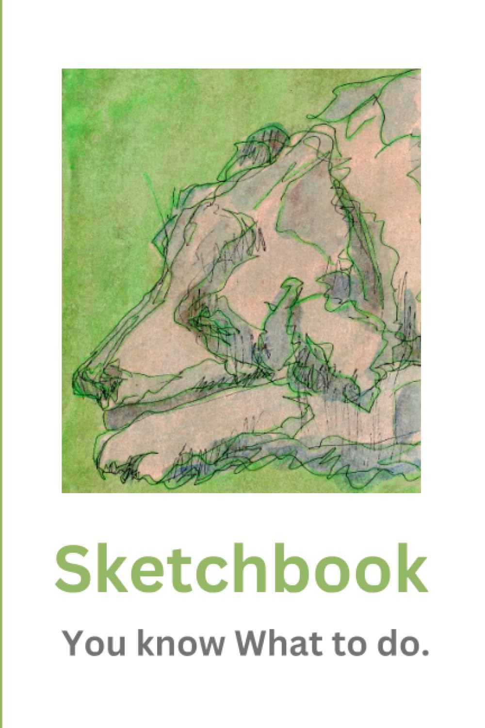 Dog Sketchbook: Sketchbook with Dog Cover, 120 Blank Pages to draw on. Ideal for Children and Adults