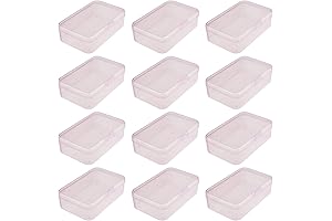 Goodma - Mini Rectangle Plastic Box Empty Storage Organizer Containers