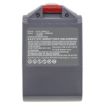 Amazon.com: Synergy Digital Vacuum Cleaner Battery
