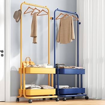 【CLARO】ハンガーラック wave pipe hanger rack short purple ハンガーラック CLARO 通販