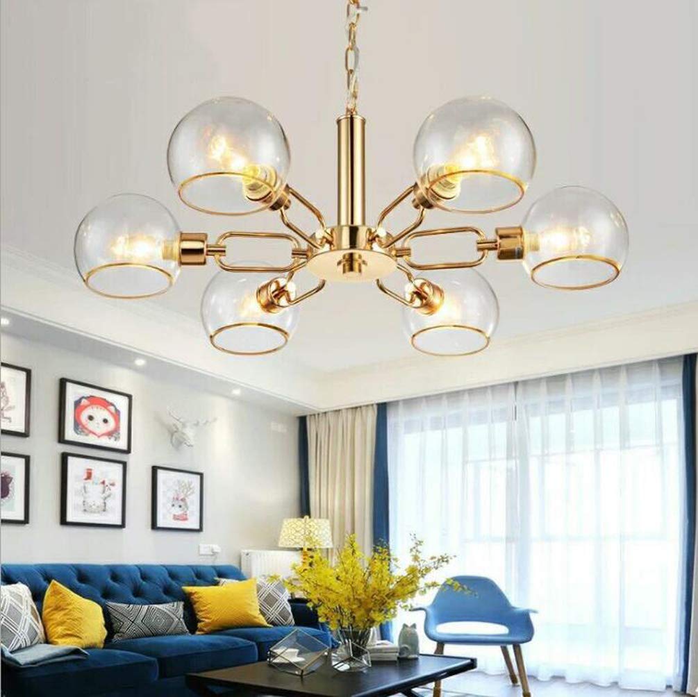 Lustre demi-cercle design pour éclairer un salon sombre