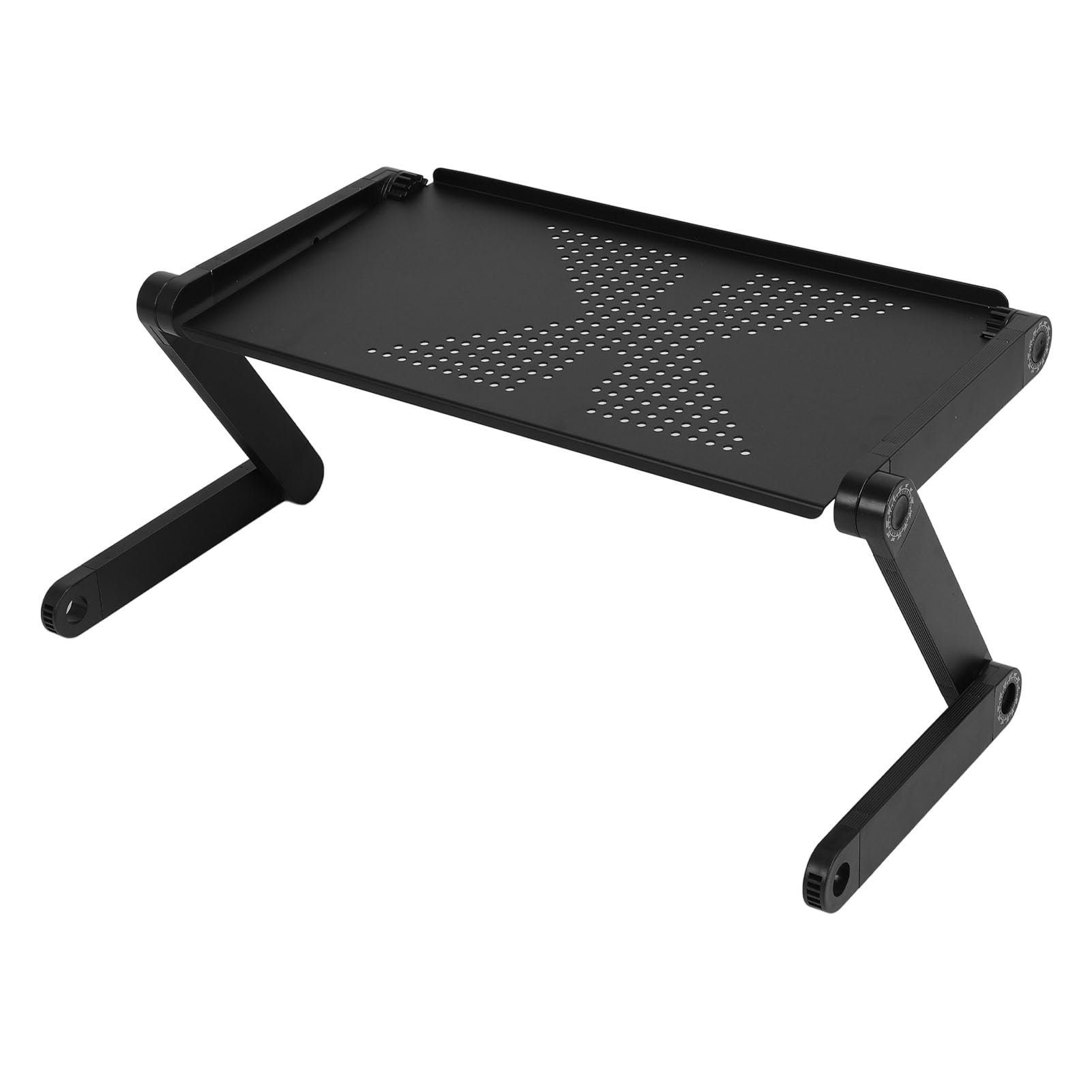Acouto Supporto per Laptop in Alluminio in Lega 360 Gradi Porta del Taccuino Pieghevole Pieghevole 480x260mm Base Senza Soluzione di continuità (BLACK)