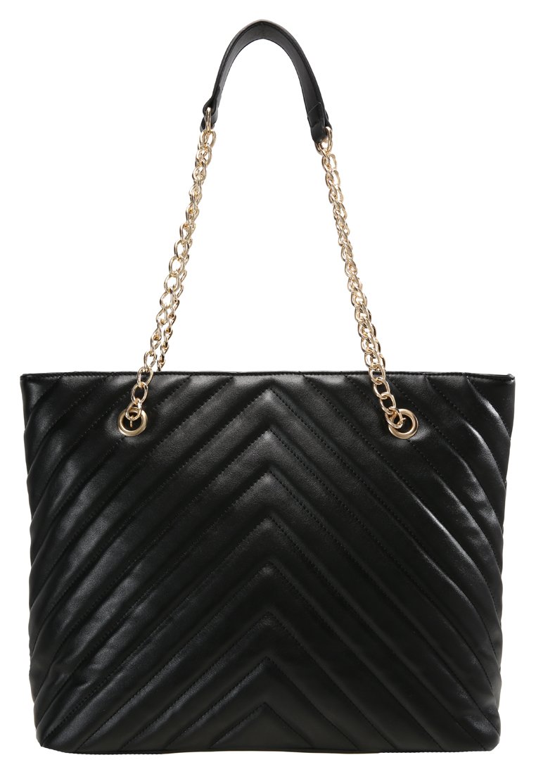 Anna Field Shopper Bag for Women with Elegant Chain Handle - Quilted Pleather Shoulder Bag