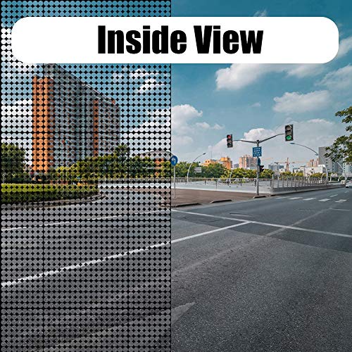 Cat Car Side Window Decal Vinyl Sticker Perforated Funny Car Window Decal Left And Right Side Window Cling, 11.81'' X 11.02'' #TOP6