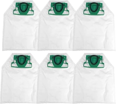 6/8 PCS Suitable,Compatible For Vorwerk Kobold VK 200 Vacuum Cleaner Accessories FP200 Filter Bags Replacement Filter VK200 Dust Bags6 pcs