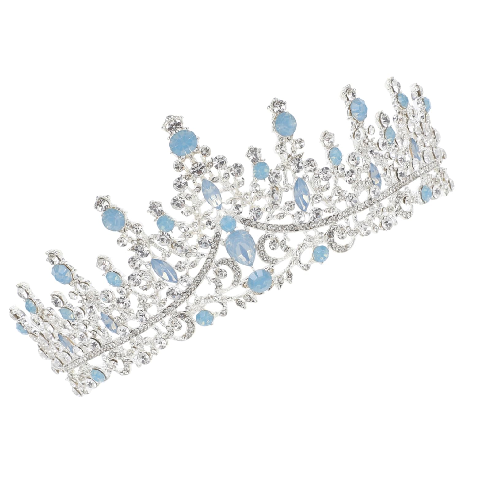 Di Sposa Tiara Nuziale in Stile Barocco Fascia Per Copricapo Per Matrimoni e Feste