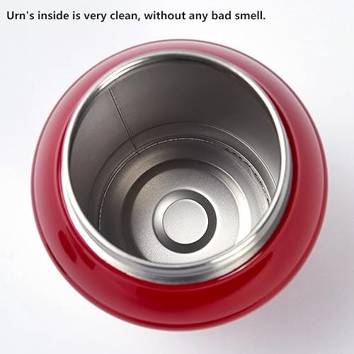 Miniatura 21 de Urna de mariposa mediana para cenizas humanas adultas, hembra, macho, urnas decorativas de cerámica verde para cenizas humanas mujeres/mamá/madre