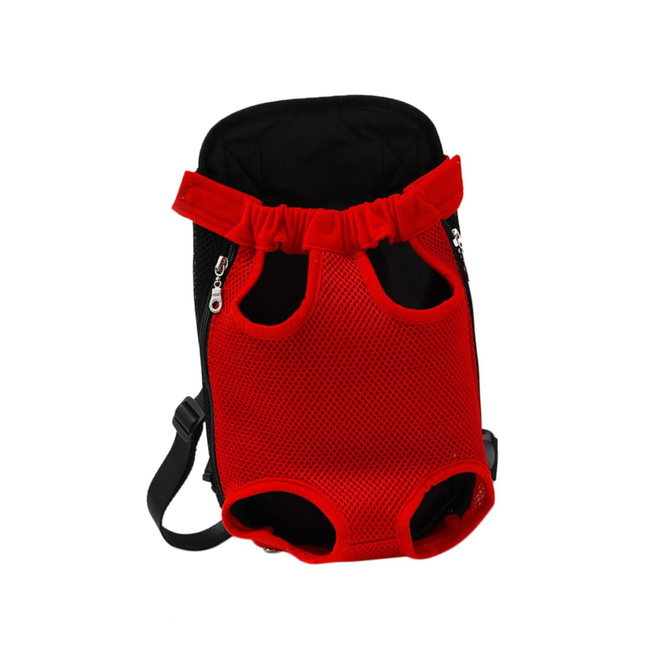 POPETPOP 1PC Breathable Pet Backpack for Dogs and Cats Comfortable Four Portable Travel Storage Bag Durable Mesh Cloth for