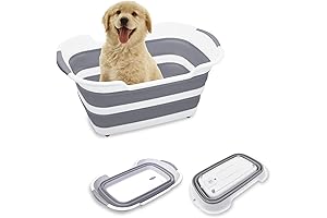Foldable and Space-Saving Pet Bath Tub