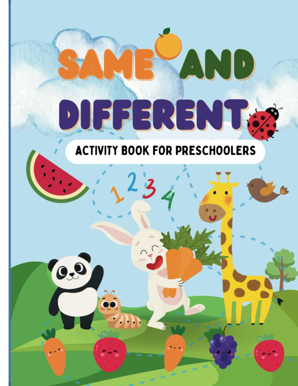 Same and Different: Activity Book for Preschoolers ages 3 to 5