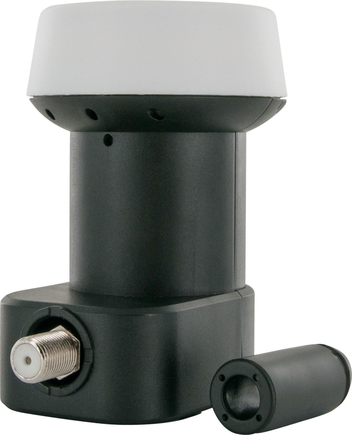 SCHWAIGER SAT-Anlage Komplett-Set digital Satelitenschüssel Single LNB Satelliten-Kabel 10m SAT-Finder Sat Antenne Stahl 40cm inkl. Montagezubehör Sat-Schüssel klein 1-Teilnehmer-Anlage
