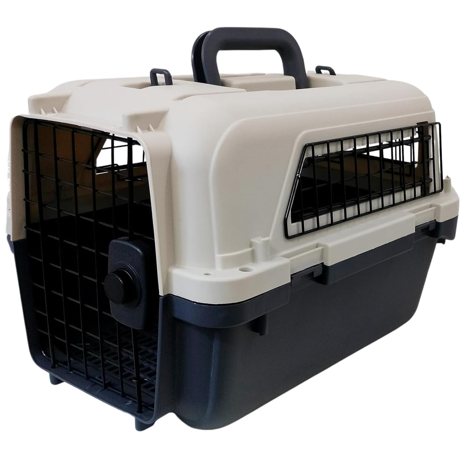 Emily Pets Plastic Kennels Pet Carrier Rolling Plastic Airline Approved Wire Door Travel Dog Crate, Small (50 L x 36 W x 34 H (CM) (B0CPF6C2KB) Amazon Price History, Amazon Price Tracker