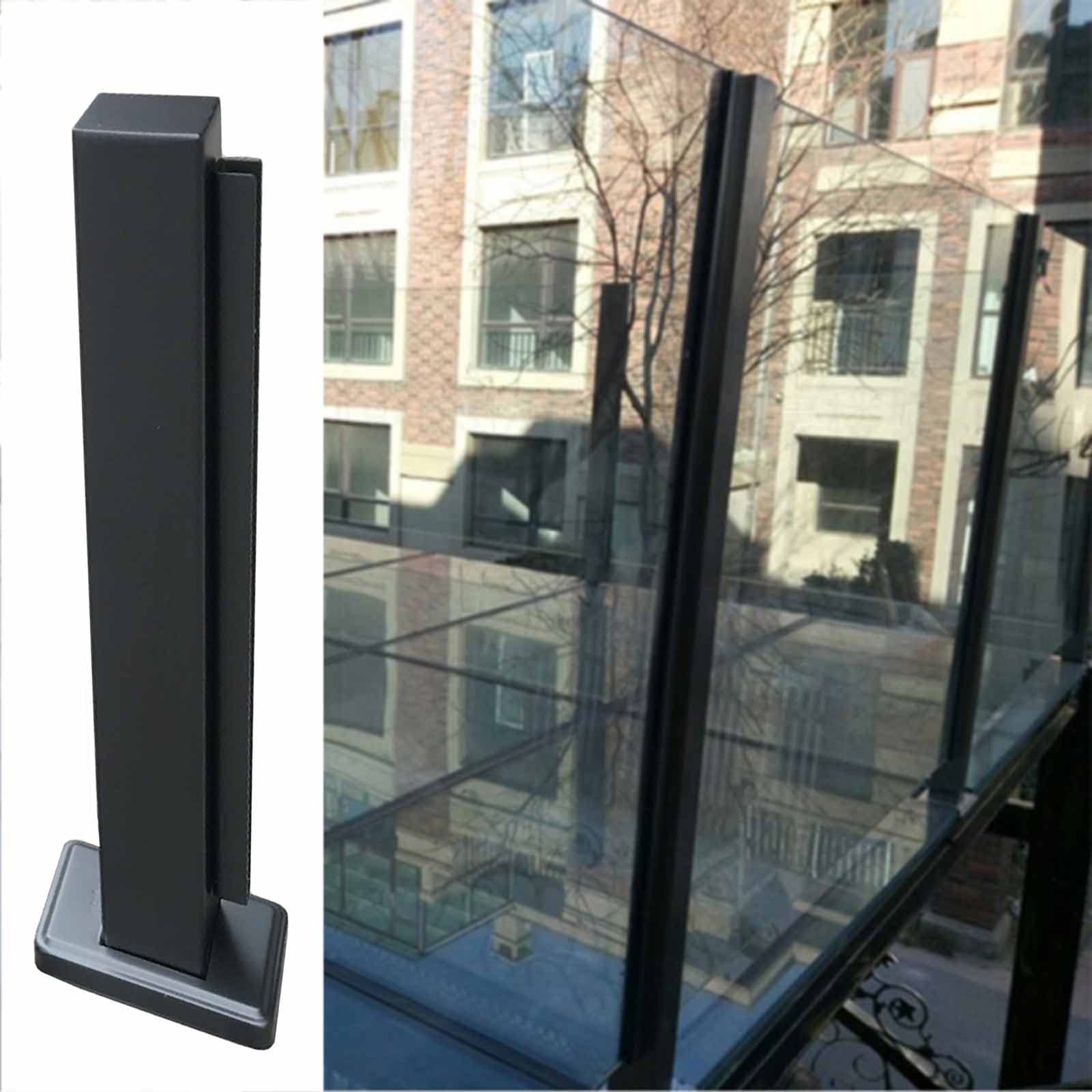 Słupek balustradowy ze stali nierdzewnej do tarasu na zewnątrz balustrady wsparcie patio idealny na balkony grudniowe.