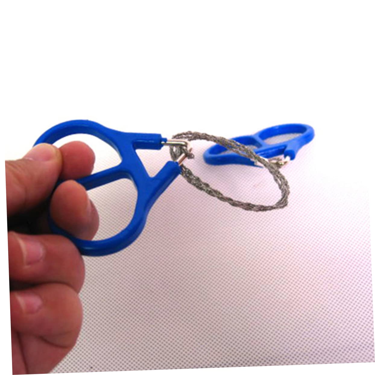 Gogogmee 2pcs Stainless Steel Portable Saw for Camping Tools Wire Saws Emergency Survival