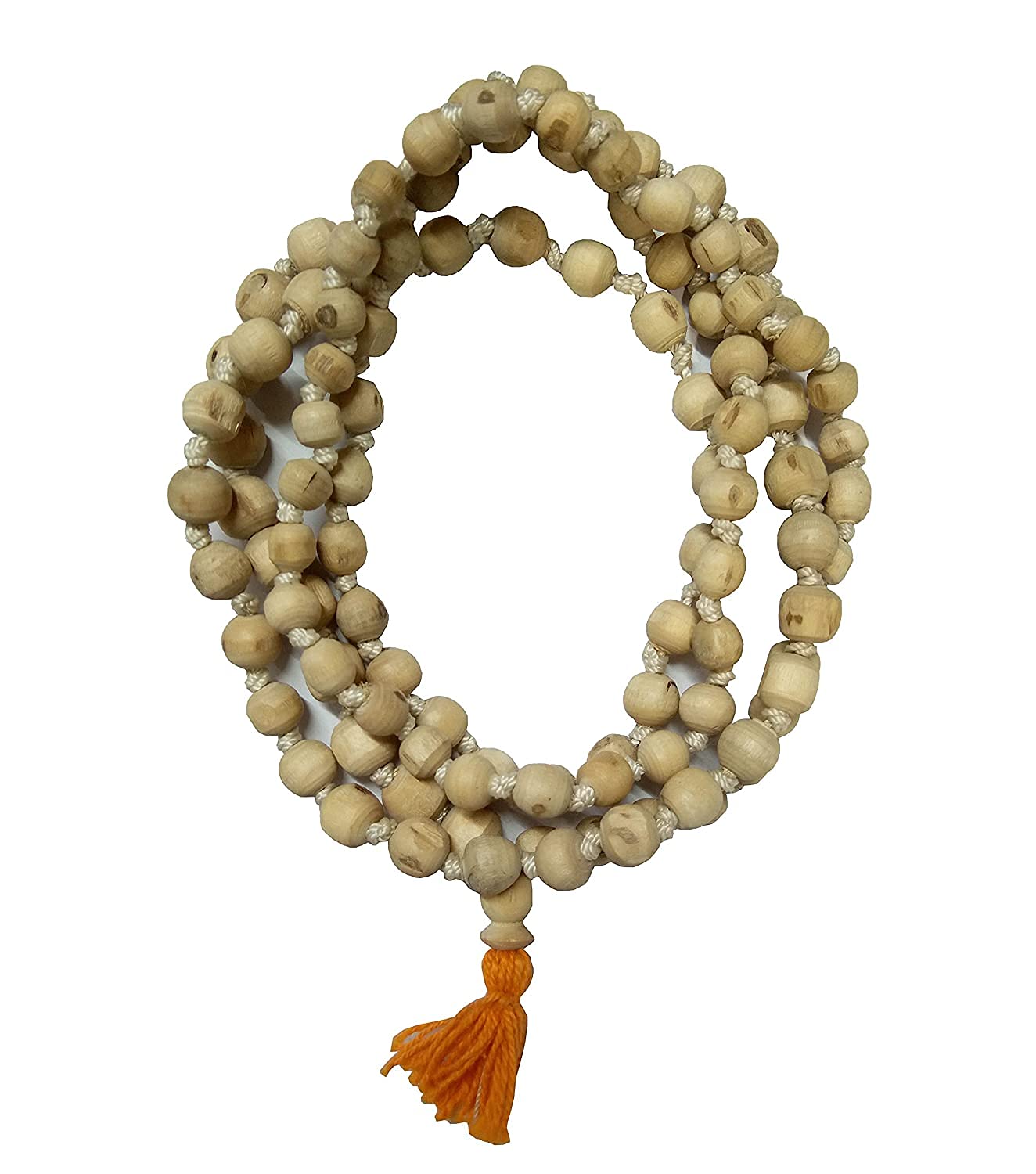 Mala Tulsi 108 perles en bois sacré authentique de haute qualité