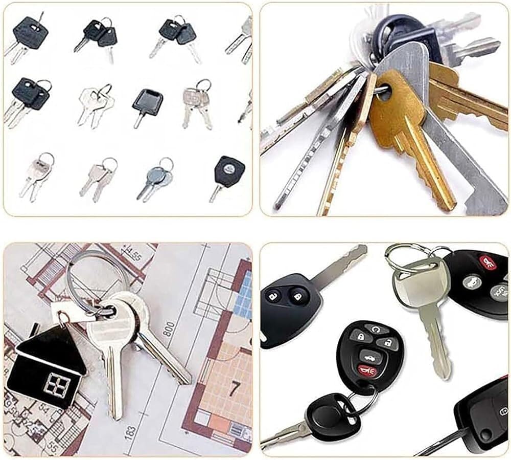 Copiatrice automatica per chiavi – Taglierina verticale professionale per serrature di auto e porte con taglio di precisione, duplicatore di chiavi resistente 220 V