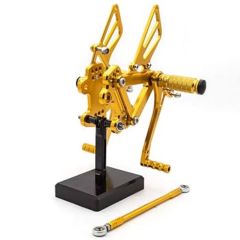 れい品 Amazon.com: CNC ZX6R 99-02 Motorcycle Adjustable Rearsets