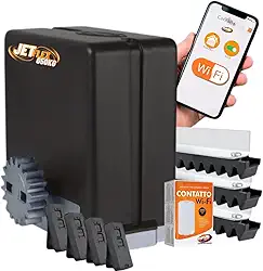 Motor de Portão PPA DZ Stark 650Kg Jetflex Com Wi-Fi e 4 controles