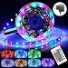 Produktbild InnooLight 5m LED Strip 300 LEDs RGB Selbstklebend SMD 2835 LED Lichterkette mit 24-Tasten Fernbedienung, 7 Farbauswahl DIY led band als LED Streifen, LED Leiste, LED Lichtschlauch, LED Stripes