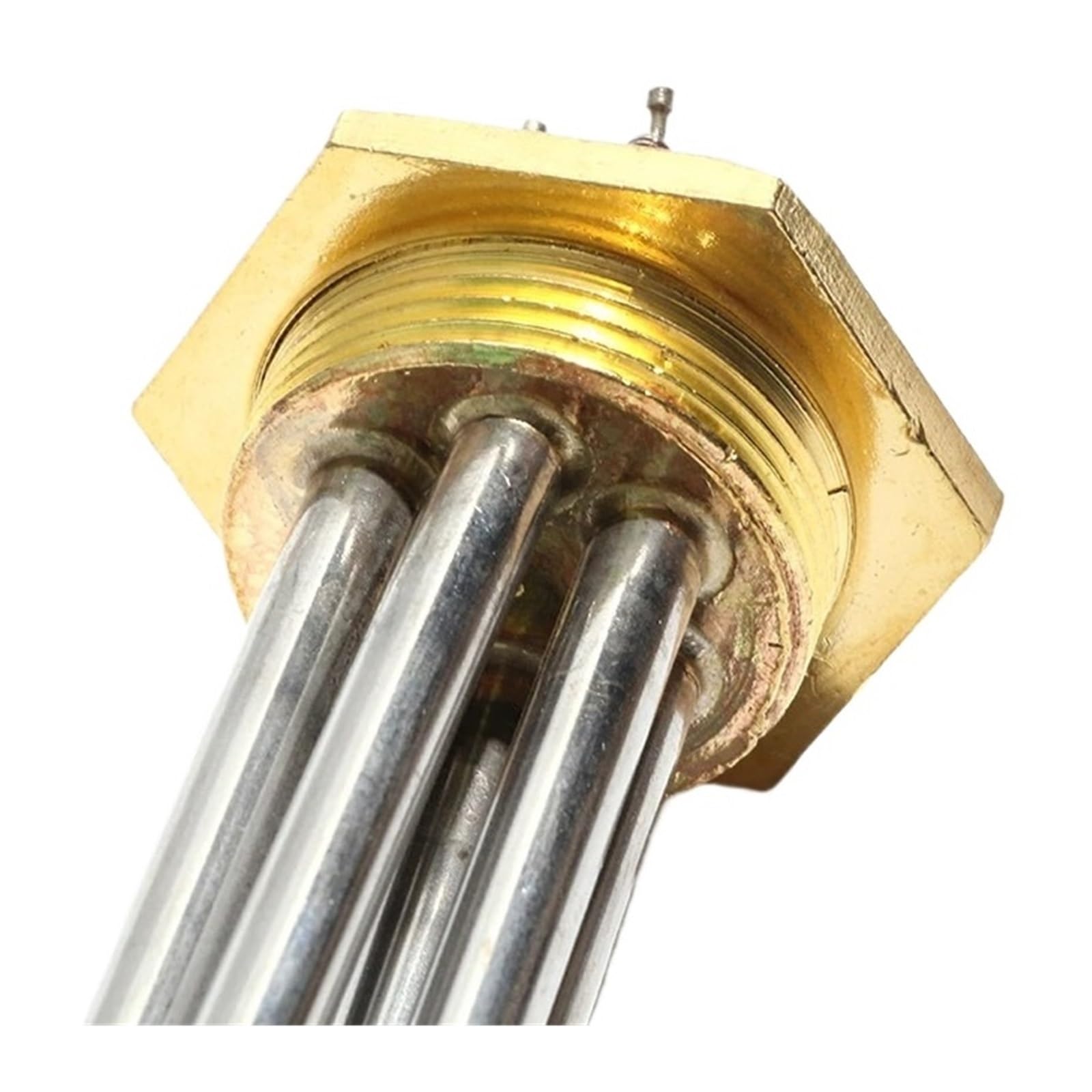DC 24V 48V 36V Elemento Riscaldante DN32 Filo Tubolare Riscaldatore Di Acqua Ad Immersione 600w/900w/1200w/1500w Elemento Tubolare 1PC(48V 900W 2 loops)
