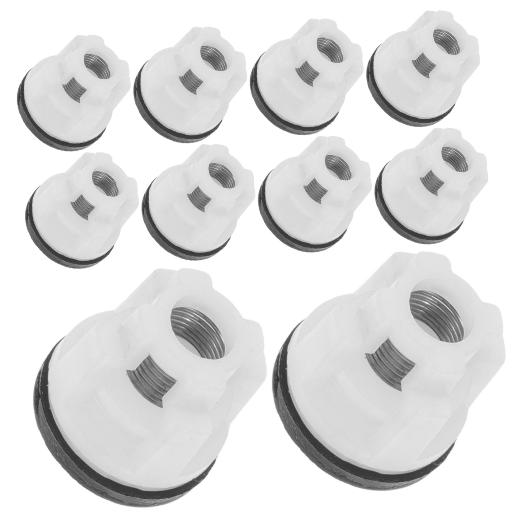 Válvula de Bomba para Hidrolavadora Pequeña 15mm X 14,7mm, Kit de 10 Unidades para Limpieza de Coche Portátil, Asiento de Válvula de Retención, Repuesto para Hidrolimpiadoras