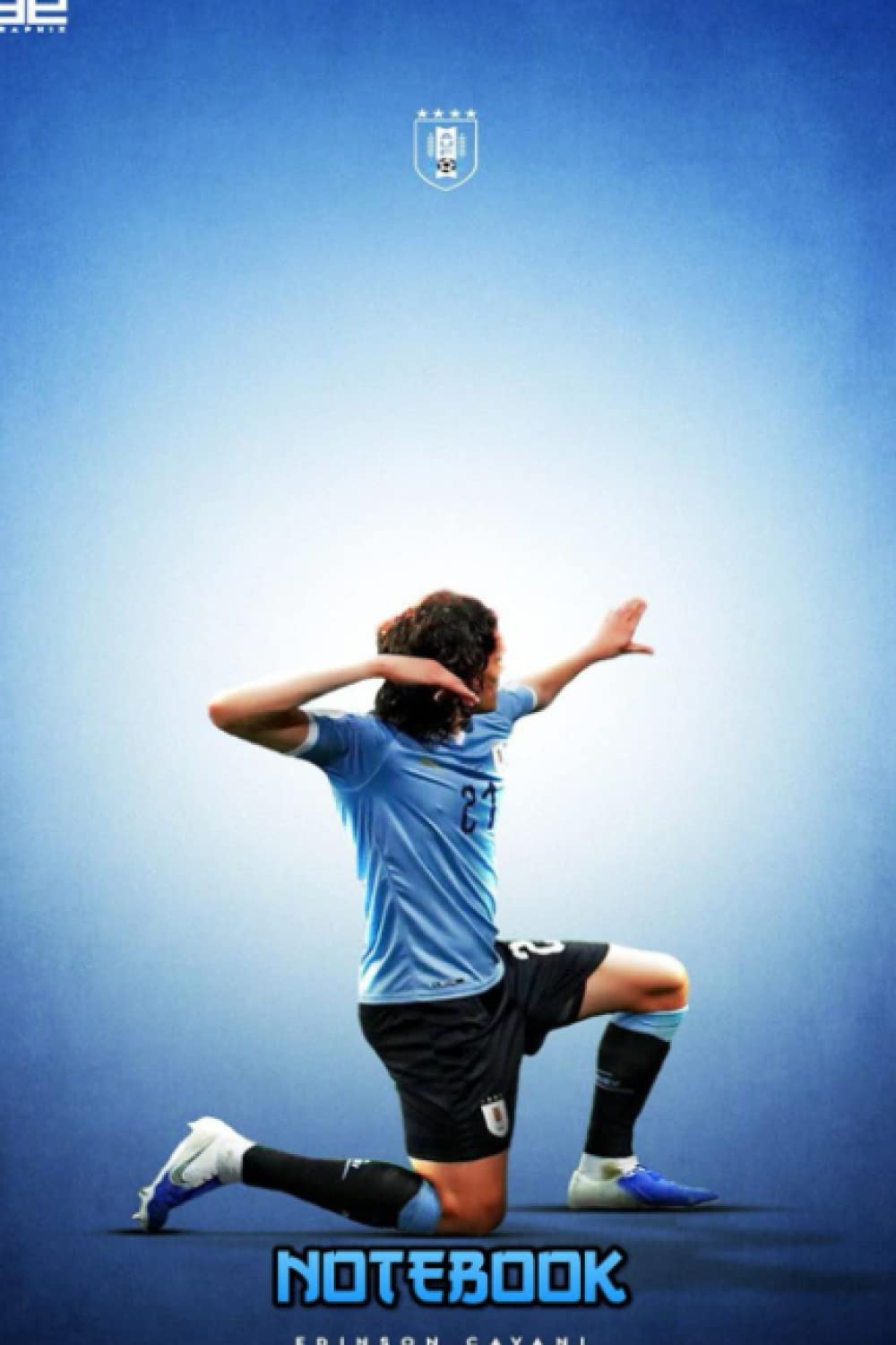 Notebook : Edinson Cavani Notebook College Ruled , Writing Journal, Lined Paper, Thankgiving Notebook , Home School 6x9 100 Sheets #141