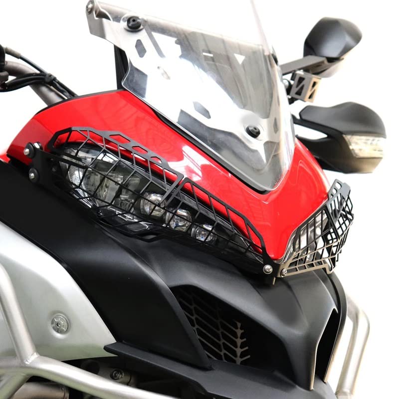 Calandre de phare Ducati Multistrada évite les bris de verre sur route - 4
