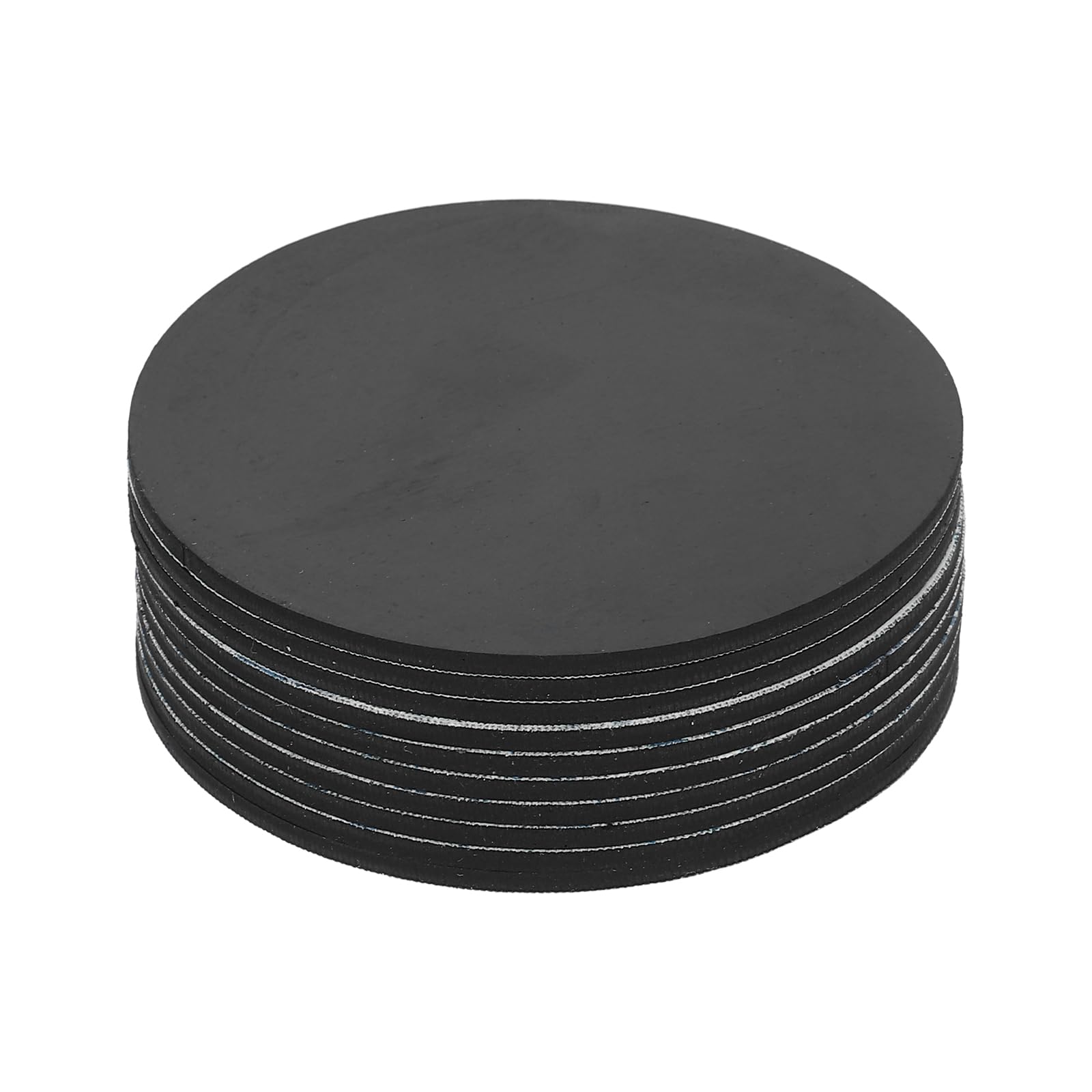 PATIKIL Non Slip Furniture Pads 3-1/8" (80mm x 2mm), 16 Pcs Adhesive Backed Round Rubber Feet Anti-Scratch Rubber Furniture Grippers for Hardwood Floor Electronics Bed Drawers DIY