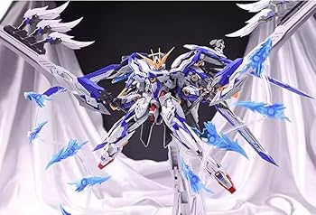 ガンプラ完成品　ToyBase ZZA BLUEFLAME プラモデル完成品 Amazon.co.jp: ZZA模型 1/100 蓝焰 人型 機甲 ロボット 可動 合金