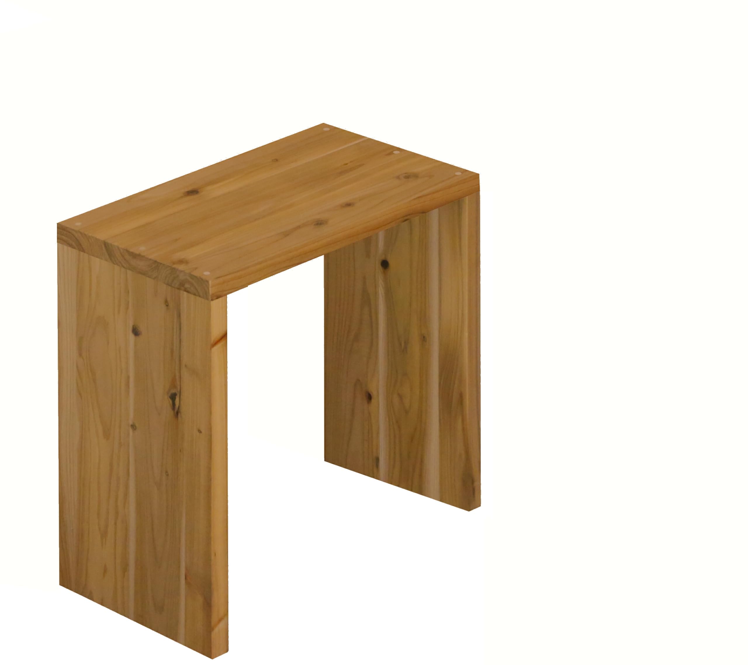Amazon｜WOODPRO コの字 シェルフ 幅22cm 高さ50cm 奥行30cm ナッツ色