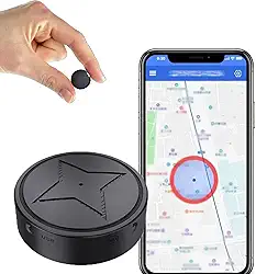 Rastreador GPS Forte Magnético Rastreamento de Veículo Anti-Perda, Multifuncional GPS Mini Lacador (1 peça)