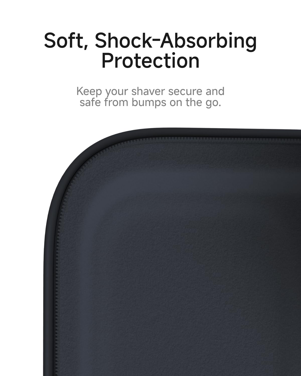Laifen Étui de Voyage pour P3 Pro Rasoir Électrique, Intérieur Doux Antichoc, Texture Peau-Friendly, Design Léger et Portable, Idéal pour Déplacements Professionnels (Bleu Foncé)