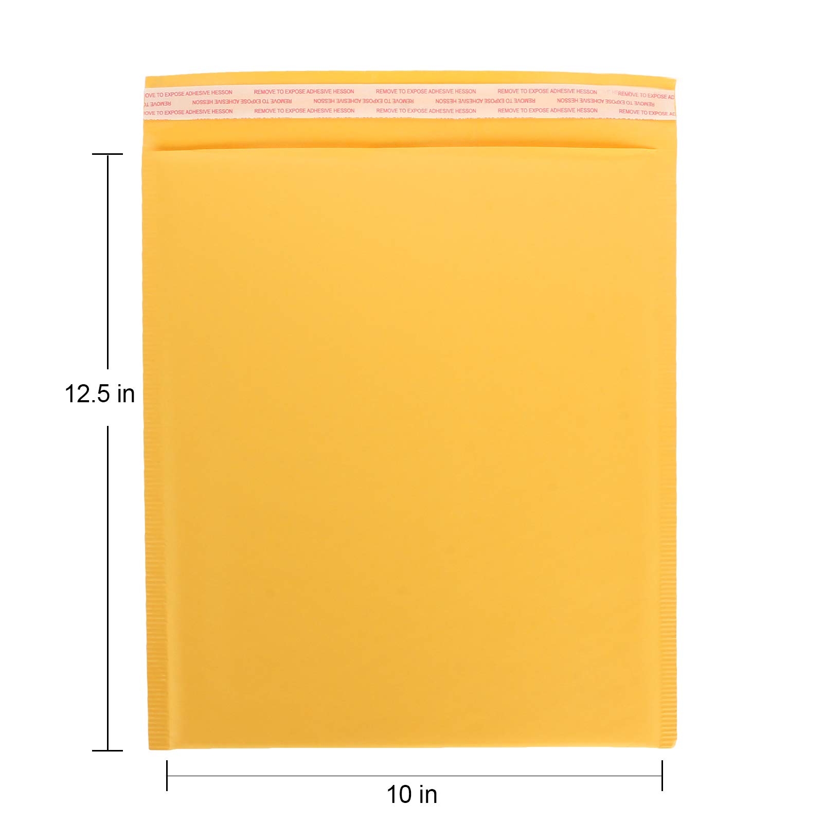 ZOEYES 30 szt. Kraft koperty bąbelkowe 25 x 30 cm, duże, wyściełane koperty, samoprzylepne koperty z poduszką typu kraft, do wysyłki, pakowania, pakowania i wysyłki