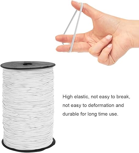 Miniatura 7 de Cuerda elástica que hace artesanía redonda hilo elástico, cuerda elástica de 0.059 in, cuerda elástica de 0.059 in, cuerda elástica La industria