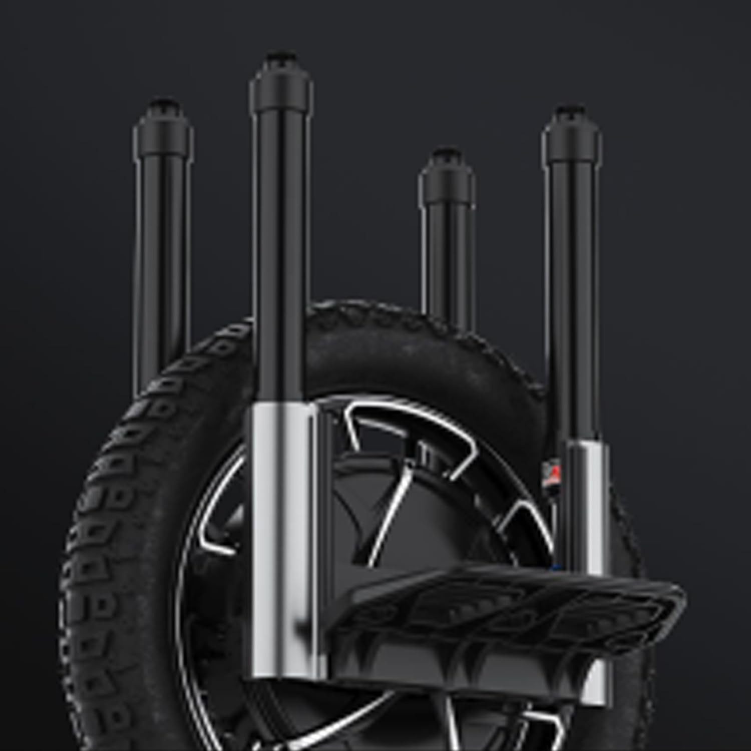 KINGSONG Gyroroue Electrique F22 Pro, Adulte, Noir, Taille Unique EU, Suspensions, Moteur 5500W, Autonomie jusqu'à 160km, 25km/h, Pneu Gonflable 20", Tout Terrain et Puissante