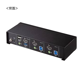 【値下】新品未開封　SW-KVM2U3HD SW-KVM2U3HD【4K対応HDMIパソコン自動切替器(2:1)】4K解像度の