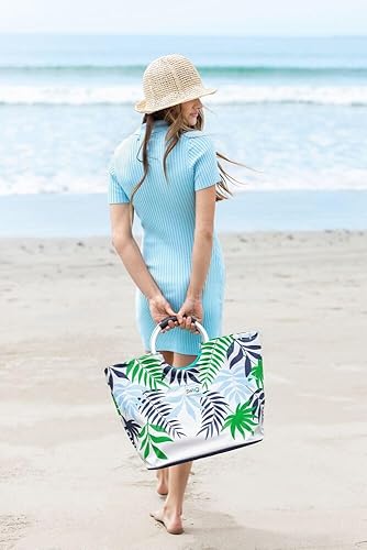 Miniatura 9 de Bolsa de mano Swig Life Loopi, grande, ligera, impermeable para playa y uso general