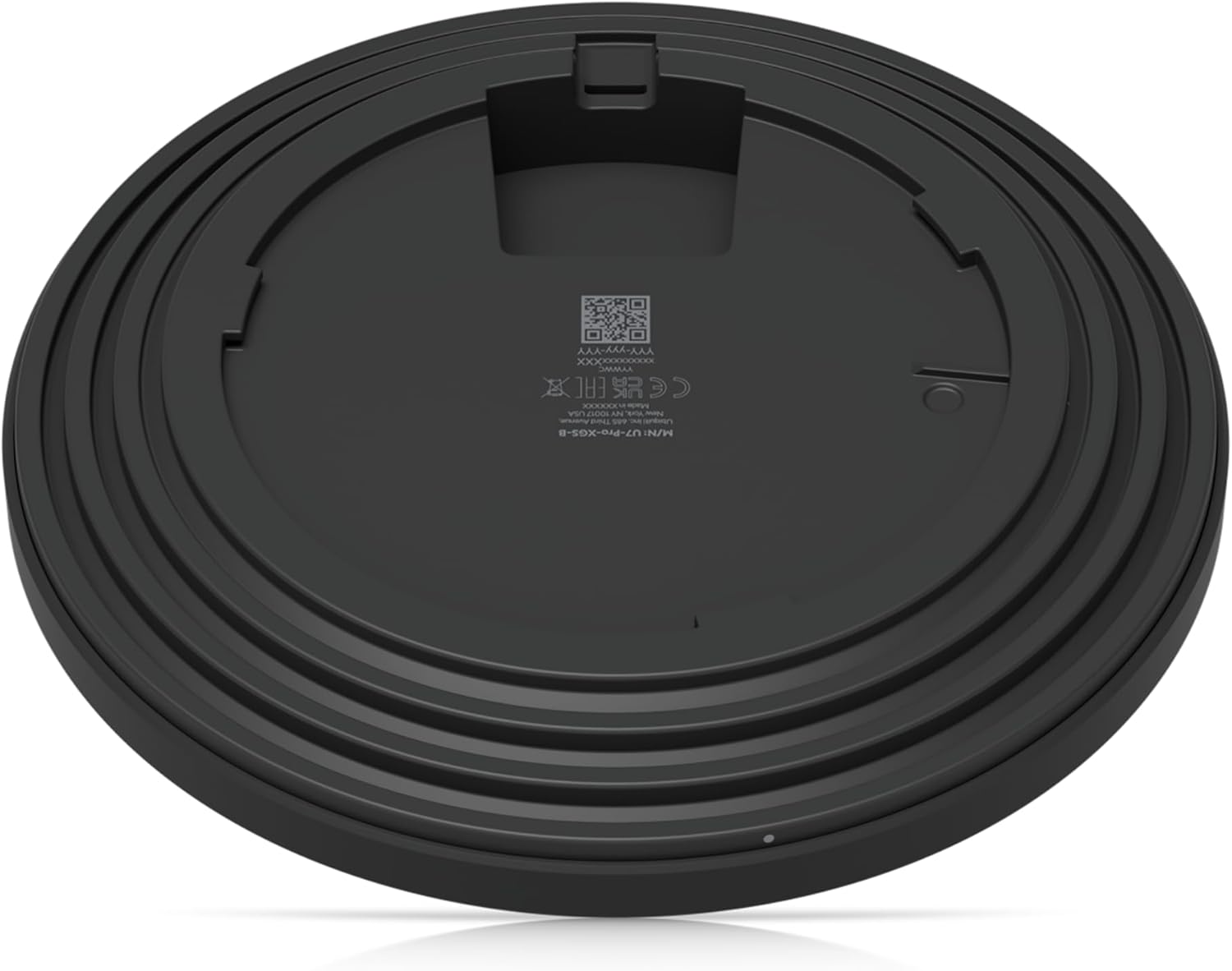 Ubiquiti U7 Pro XGS Tri Band Wi-Fi 7 IEEE 802.11n/ac/ax/be/v/r/k 8.60 Gbit/s Wireless Access Point - Yes - Black